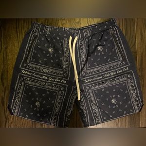 Darc Sport “Make your own Luck” Paisley shorts